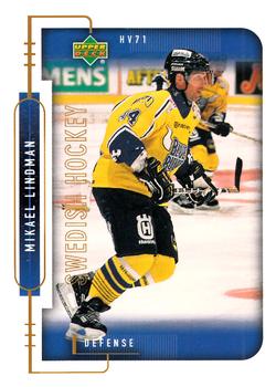 1999-00 Upper Deck Swedish Hockey League #91 Mikael Lindman Front