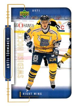 1999-00 Upper Deck Swedish Hockey League #96 Antti Törmänen Front