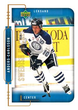 1999-00 Upper Deck Swedish Hockey League #112 Anders Carlsson Front