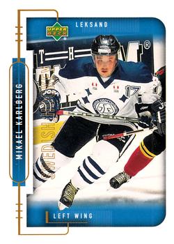 1999-00 Upper Deck Swedish Hockey League #118 Mikael Karlberg Front