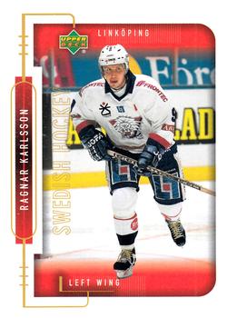1999-00 Upper Deck Swedish Hockey League #128 Ragnar Karlsson Front