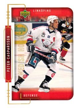 1999-00 Upper Deck Swedish Hockey League #130 Peter Casparsson Front