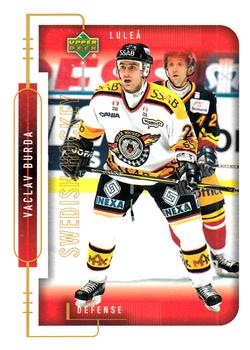 1999-00 Upper Deck Swedish Hockey League #136 Vaclav Burda Front
