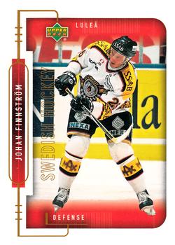 1999-00 Upper Deck Swedish Hockey League #138 Johan Finnstrom Front