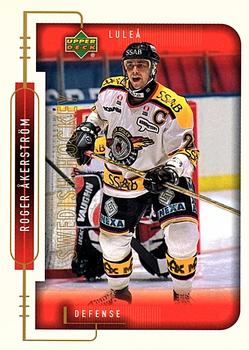 1999-00 Upper Deck Swedish Hockey League #139 Roger Akerstrom Front