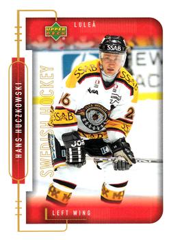 1999-00 Upper Deck Swedish Hockey League #148 Hans Huczkowski Front