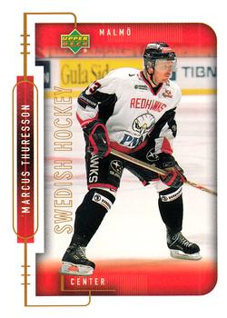 1999-00 Upper Deck Swedish Hockey League #161 Marcus Thuresson Front