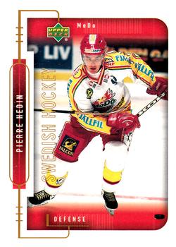 1999-00 Upper Deck Swedish Hockey League #169 Pierre Hedin Front