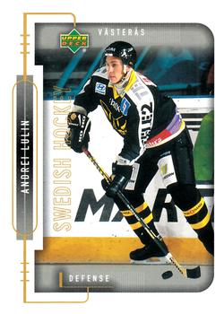1999-00 Upper Deck Swedish Hockey League #186 Andrei Lulin Front