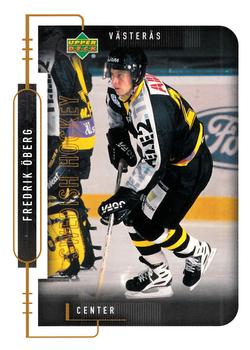 1999-00 Upper Deck Swedish Hockey League #199 Fredrik Oberg Front