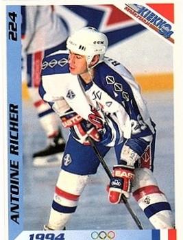 1994 Semic Jääkiekkokortit Keräilysarja (Finnish) #224 Antoine Richer Front