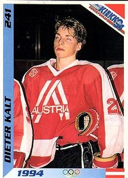 1994 Semic Jääkiekkokortit Keräilysarja (Finnish) #241 Dieter Kalt Front