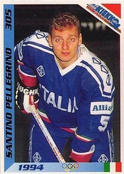 1994 Semic Jääkiekkokortit Keräilysarja (Finnish) #305 Santino Pellegrino Front