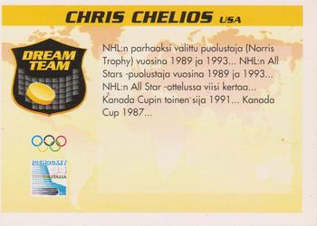 1994 Semic Jääkiekkokortit Keräilysarja (Finnish) #338 Chris Chelios Back