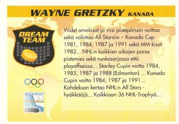 1994 Semic Jääkiekkokortit Keräilysarja (Finnish) #344 Wayne Gretzky Back