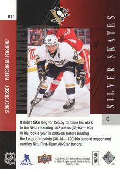 2013-14 SP Authentic - 1993-94 SP Retro Silver Skates #R11 Sidney Crosby Back