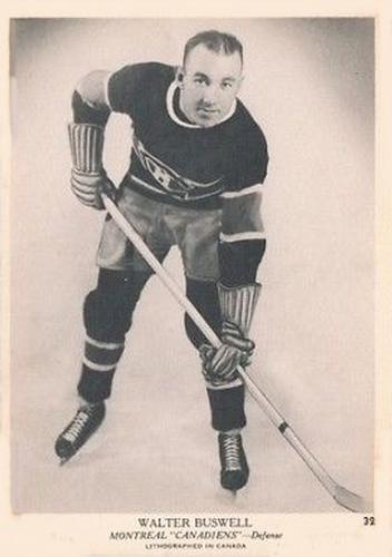 1939-40 O-Pee-Chee (V301-1) #32 Walter Buswell Front