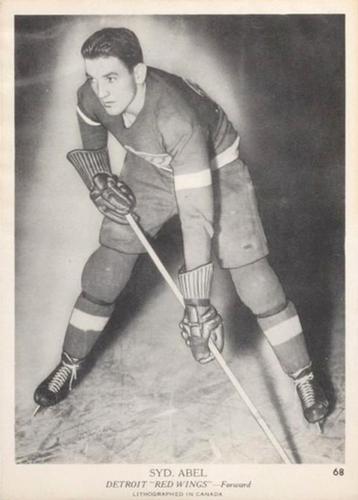 1939-40 O-Pee-Chee (V301-1) #68 Sid Abel Front
