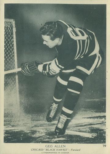 1939-40 O-Pee-Chee (V301-1) #79 George Allen Front