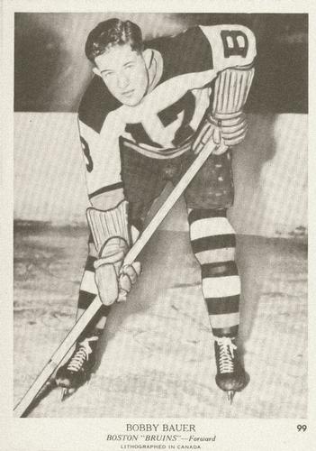 1939-40 O-Pee-Chee (V301-1) #99 Bobby Bauer Front