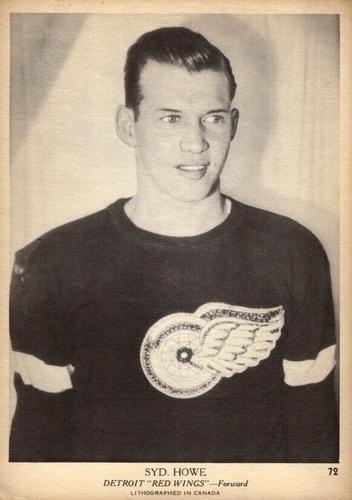 1939-40 O-Pee-Chee (V301-1) #72 Syd Howe Front