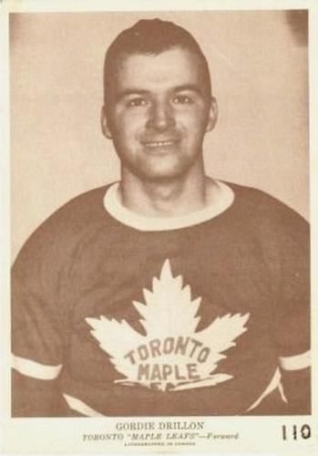 1940-41 O-Pee-Chee (V301-2) #110 Gordie Drillon Front