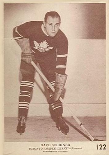 1940-41 O-Pee-Chee (V301-2) #122 Dave Schriner Front