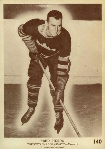 1940-41 O-Pee-Chee (V301-2) #140 Red Heron Front