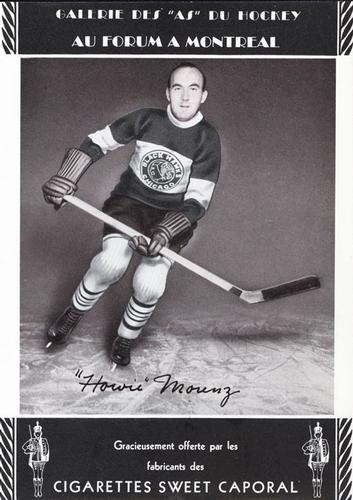 1934-35 Sweet Caporal #NNO Howie Morenz Front