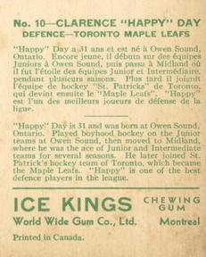 1933-34 World Wide Gum Ice Kings (V357) #10 