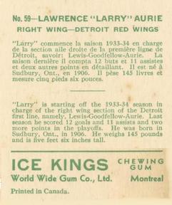 1933-34 World Wide Gum Ice Kings (V357) #59 