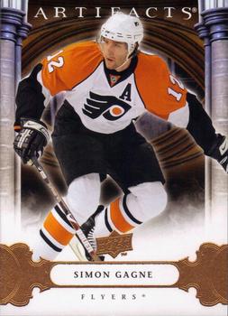 2009-10 Upper Deck Artifacts #7 Simon Gagne Front