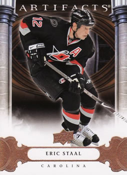 2009-10 Upper Deck Artifacts #9 Eric Staal Front