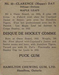 1933-34 Hamilton Gum (V288) #33 Happy Day Back