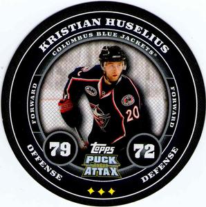 2009-10 Topps Puck Attax #NNO Kristian Huselius Front
