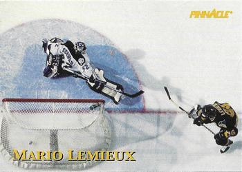 1997 Pinnacle Giant Eagle Mario's Moments #11 Mario Lemieux Front