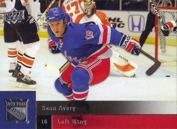 2009-10 Upper Deck #63 Sean Avery Front