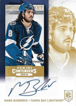 2013-14 Panini Contenders - Gold #284 Mark Barberio Front