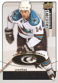 2008-09 Collector's Choice - CupQuest #CQ-66 Jonathan Cheechoo Front