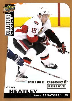 2008-09 Collector's Choice - Prime Choice Reserve #39 Dany Heatley Front