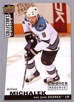 2008-09 Collector's Choice - Choice Reserve #128 Milan Michalek Front