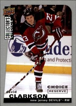 2008-09 Collector's Choice - Choice Reserve #42 David Clarkson Front