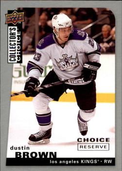 2008-09 Collector's Choice - Choice Reserve #50 Dustin Brown Front