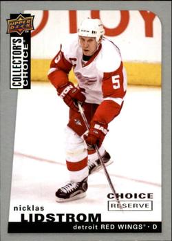 2008-09 Collector's Choice - Choice Reserve #132 Nicklas Lidstrom Front