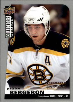 2008-09 Collector's Choice - Choice Reserve #139 Patrice Bergeron Front