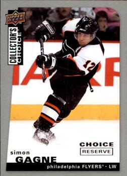2008-09 Collector's Choice - Choice Reserve #178 Simon Gagne Front