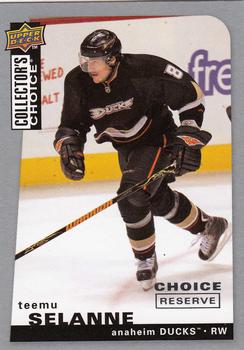 2008-09 Collector's Choice - Choice Reserve #182 Teemu Selanne Front