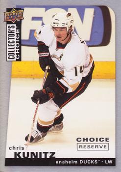 2008-09 Collector's Choice - Choice Reserve #26 Chris Kunitz Front