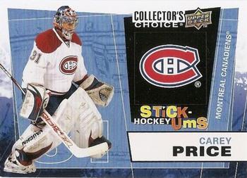 2008-09 Collector's Choice - Stick-Ums #UMS3 Carey Price Front