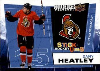 2008-09 Collector's Choice - Stick-Ums #UMS4 Dany Heatley Front